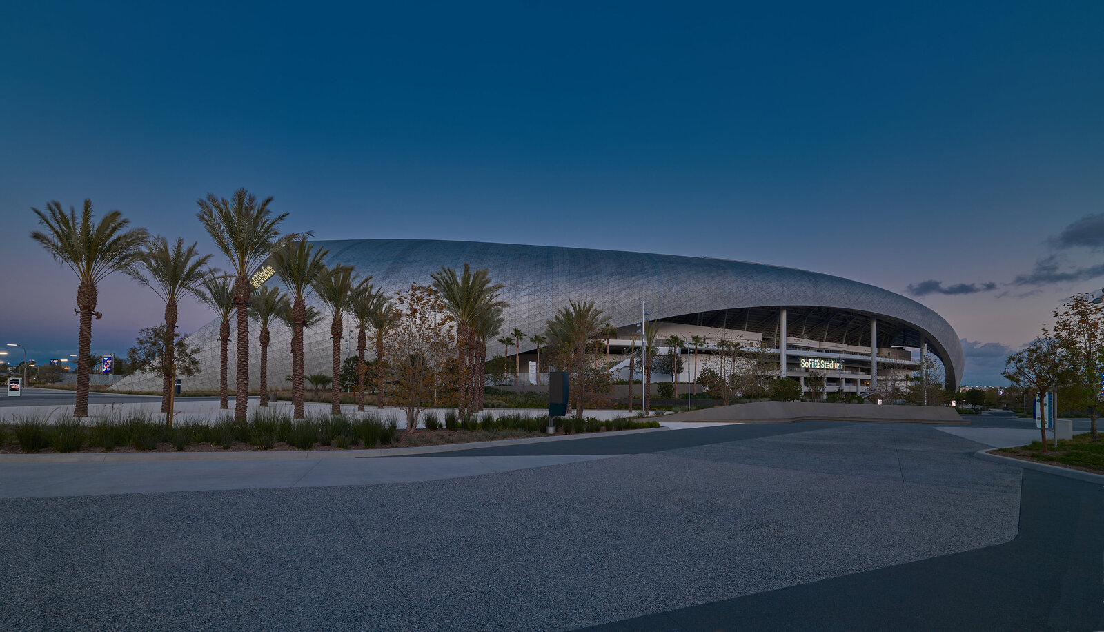 SoFi Stadium sign